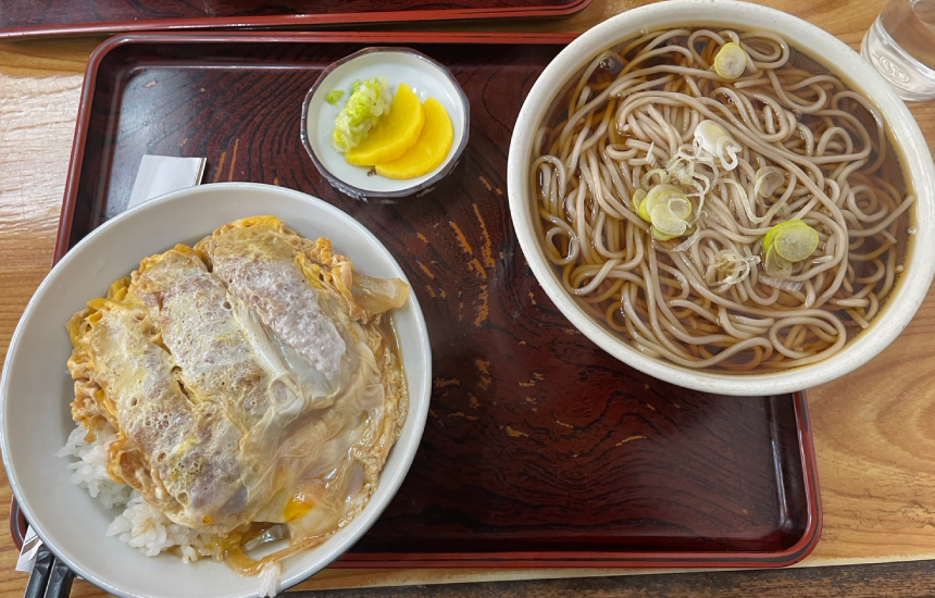 ミニかつ丼セット