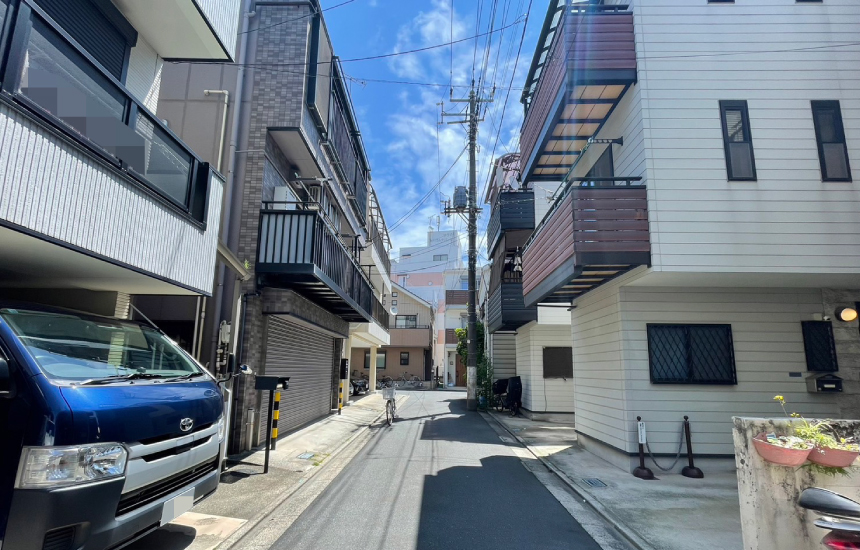 前面道路1
