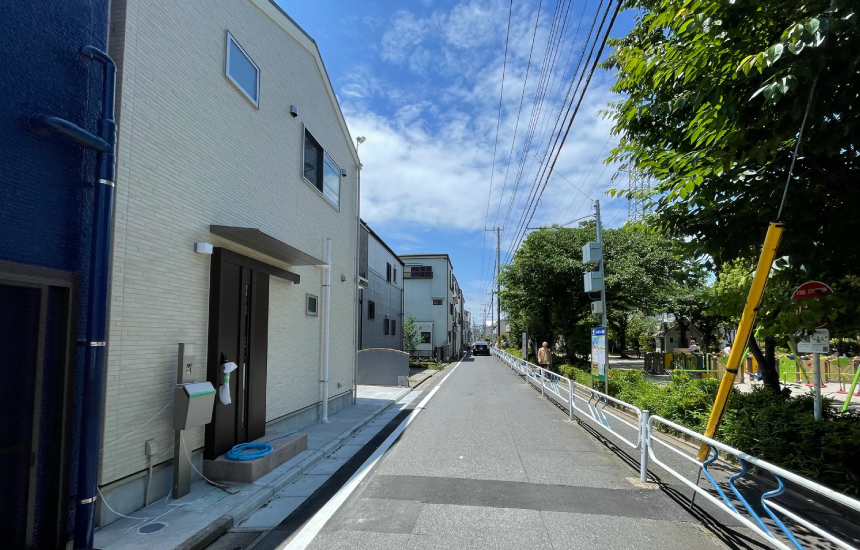 前面道路2