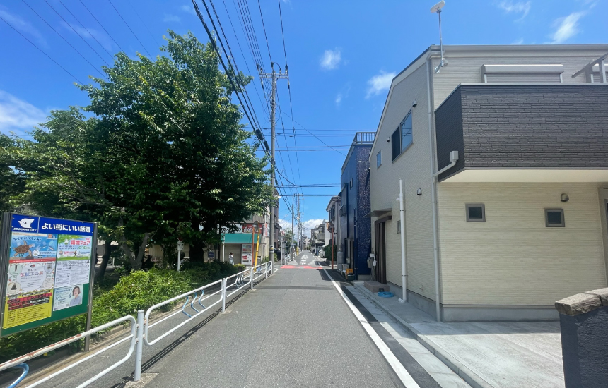 前面道路1