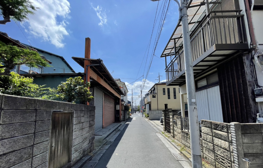 前面道路1