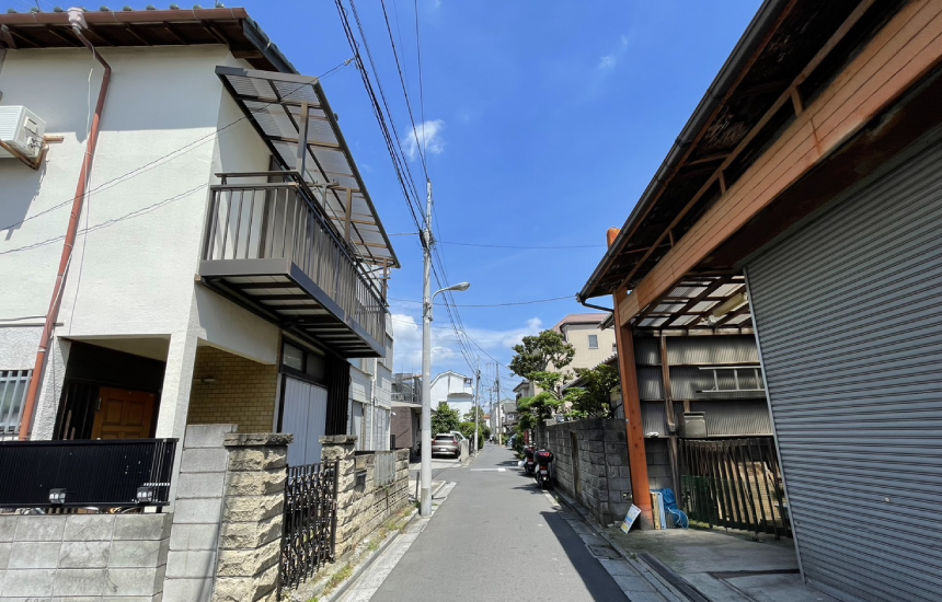 前面道路2