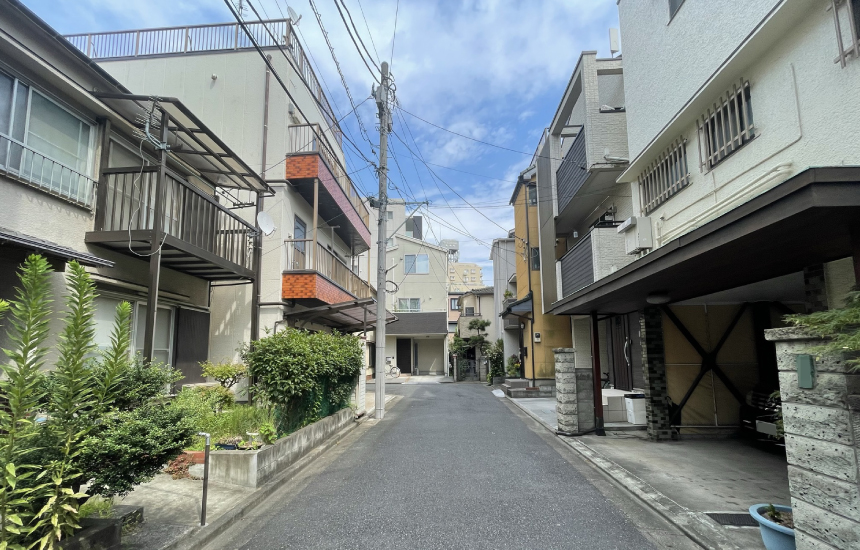 前面道路1