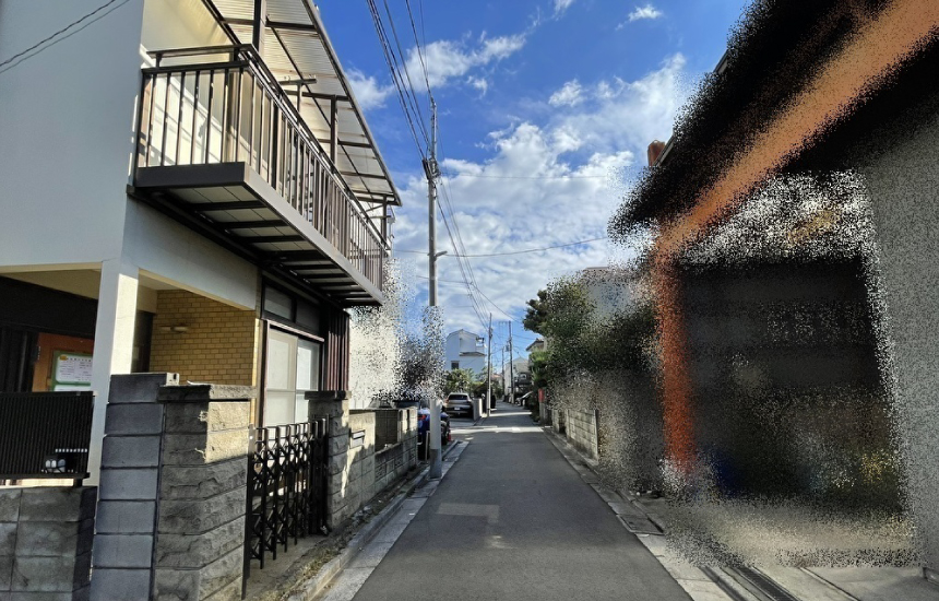 前面道路1