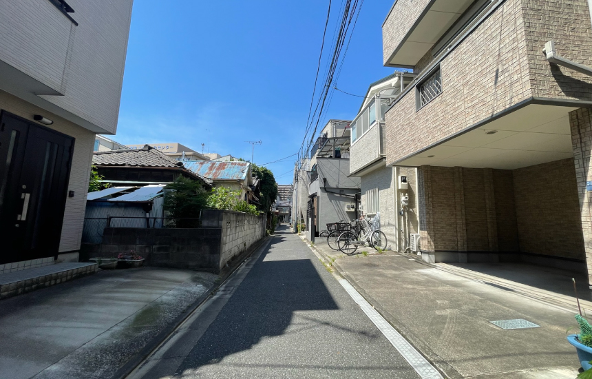 前面道路