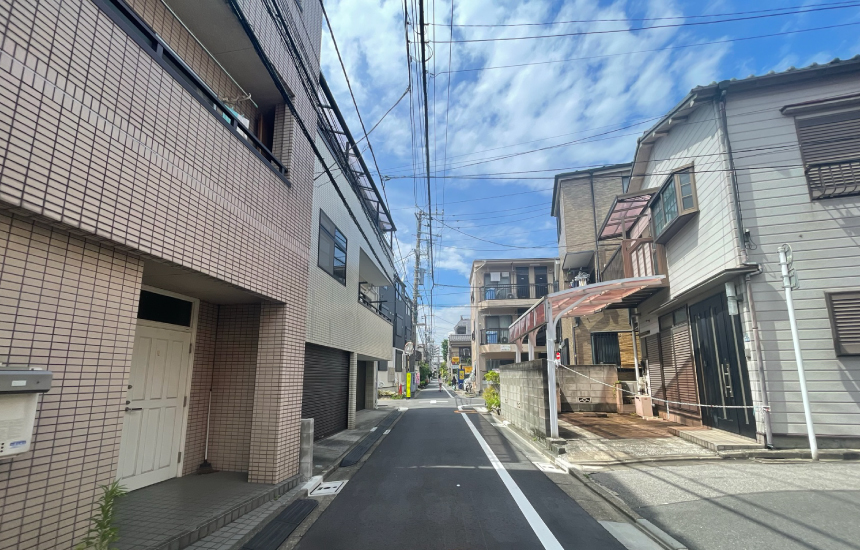 前面道路1