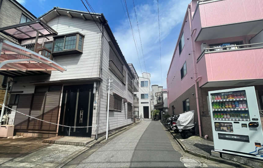 前面道路