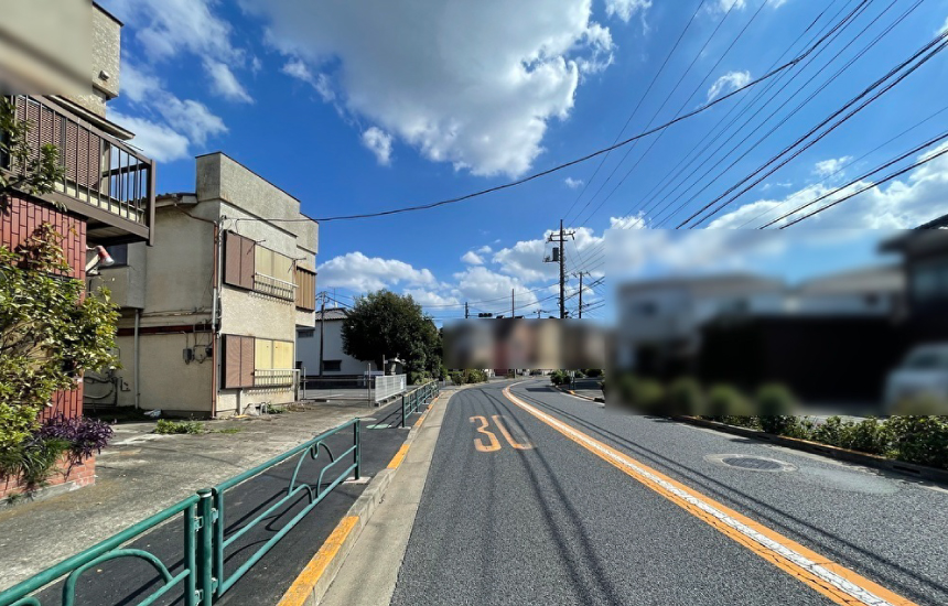 前面道路2