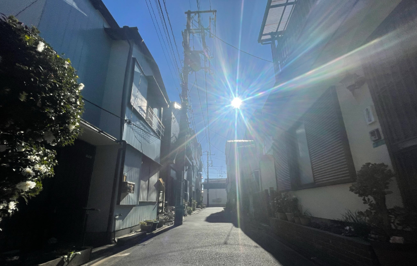 前面道路2