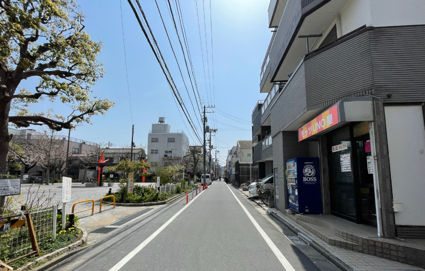 前面道路2