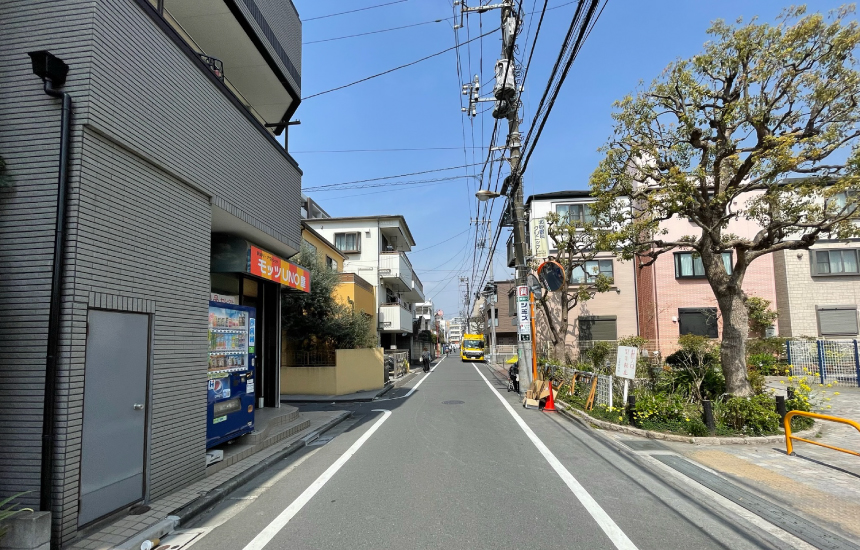 前面道路1