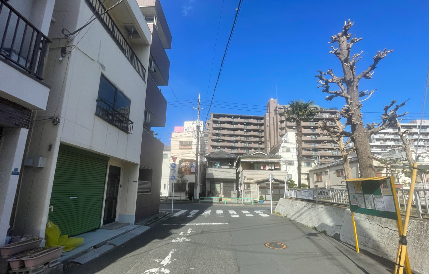 前面道路2