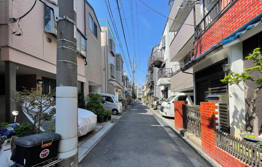 前面道路2