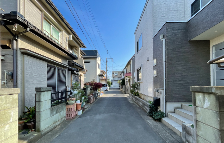前面道路1