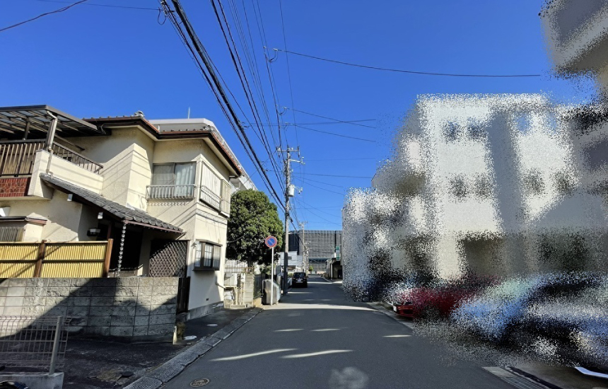 前面道路1