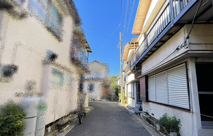 前面道路2