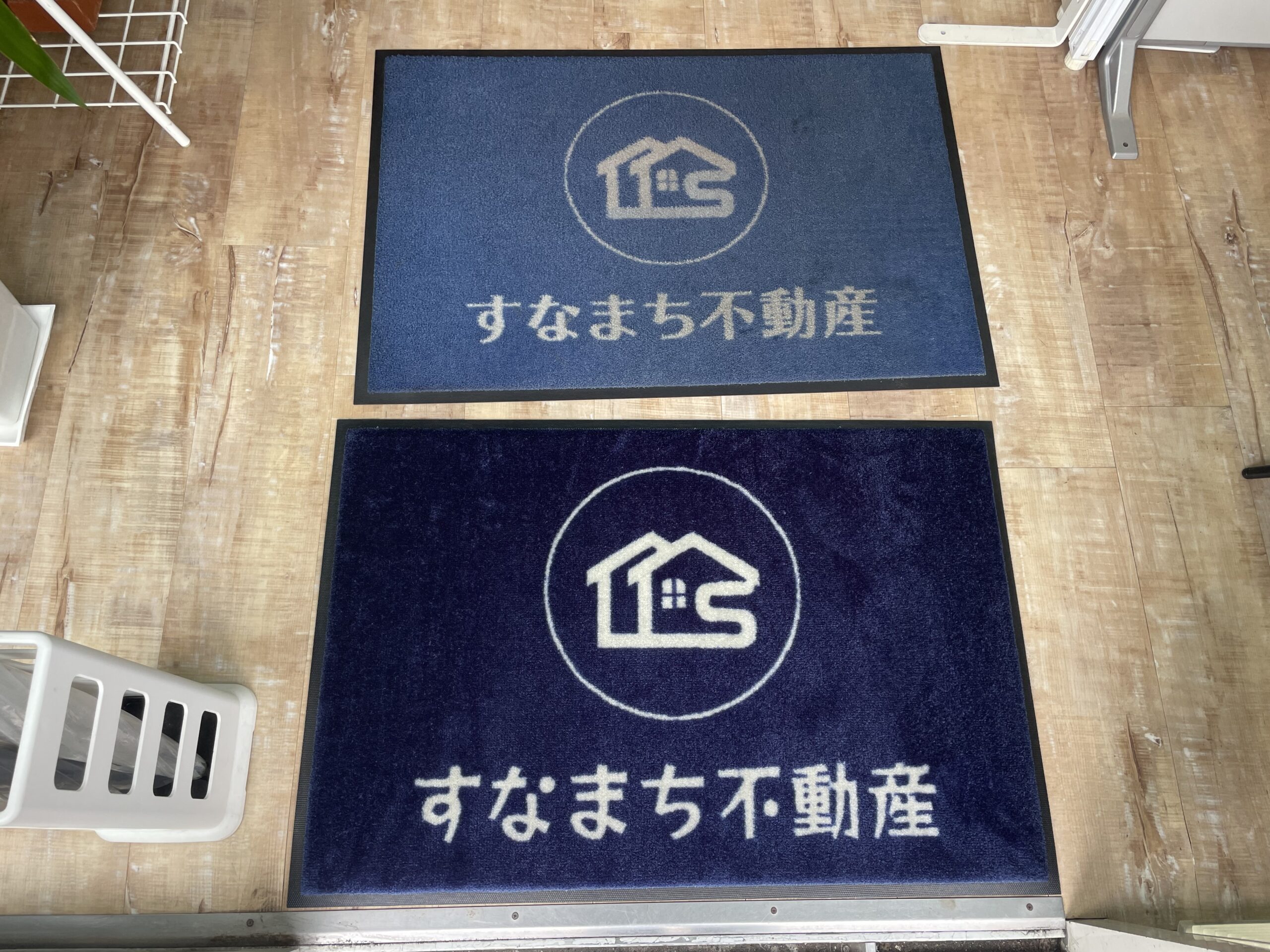 玄関マット交換