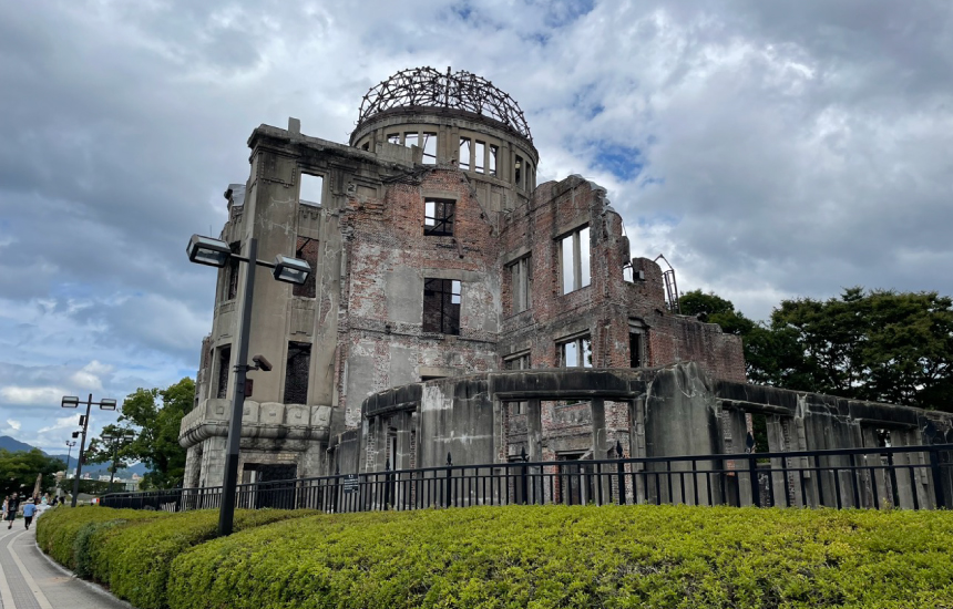 広島の原爆ドーム